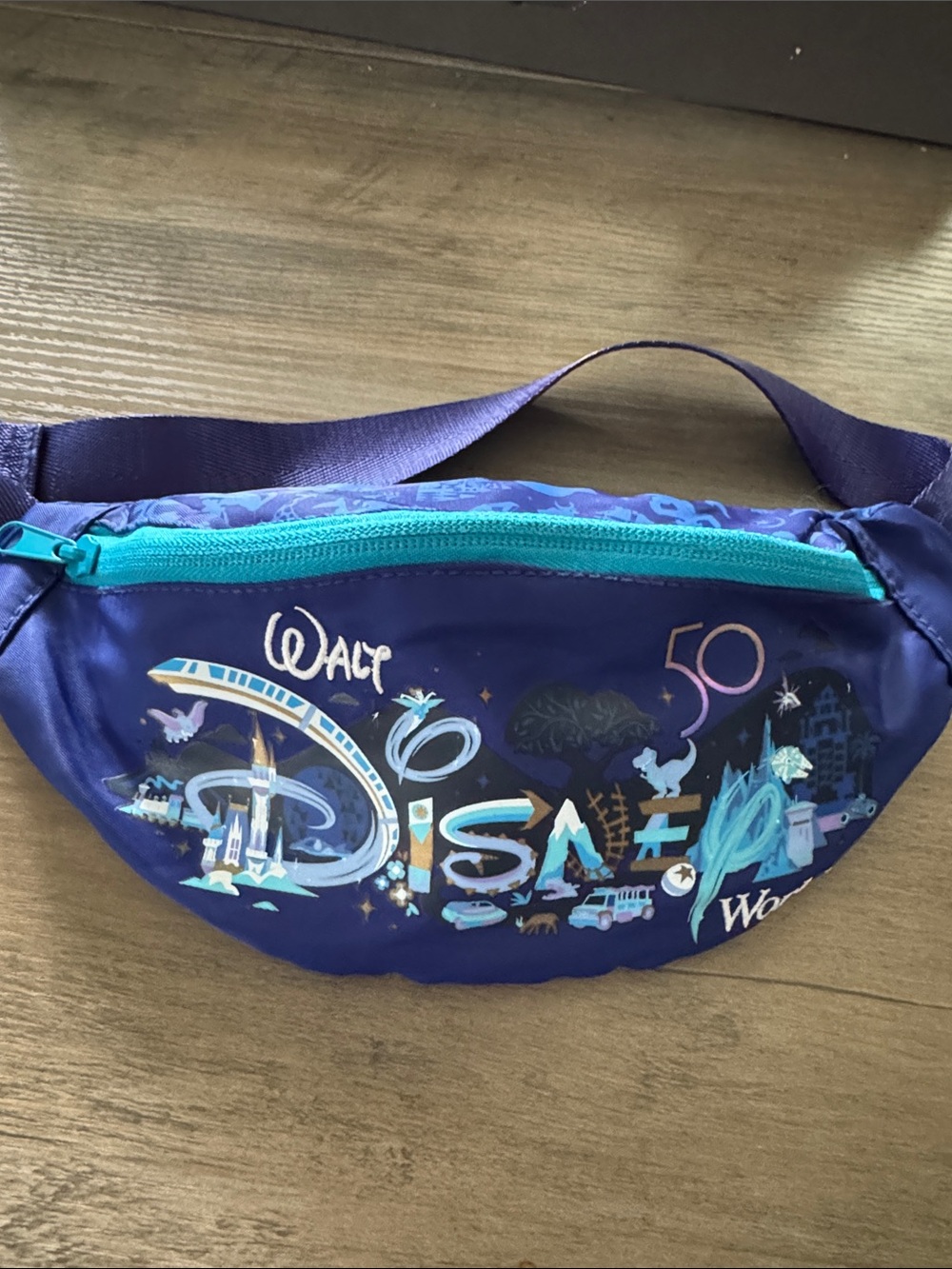 DISNEY 50 Anniversary Crossbody/Hip Bag